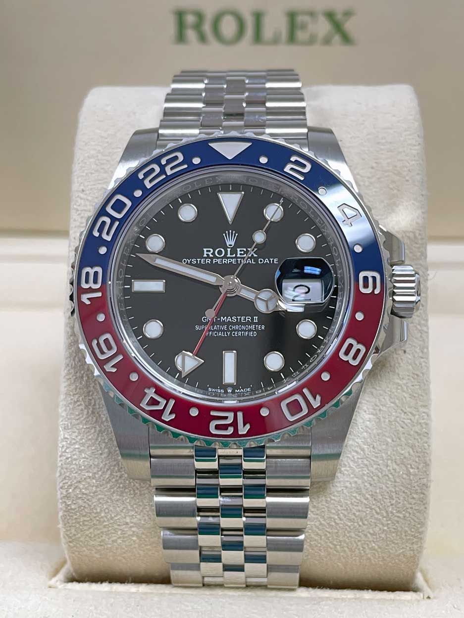 Rolex GMT-Master II Steel Pepsi