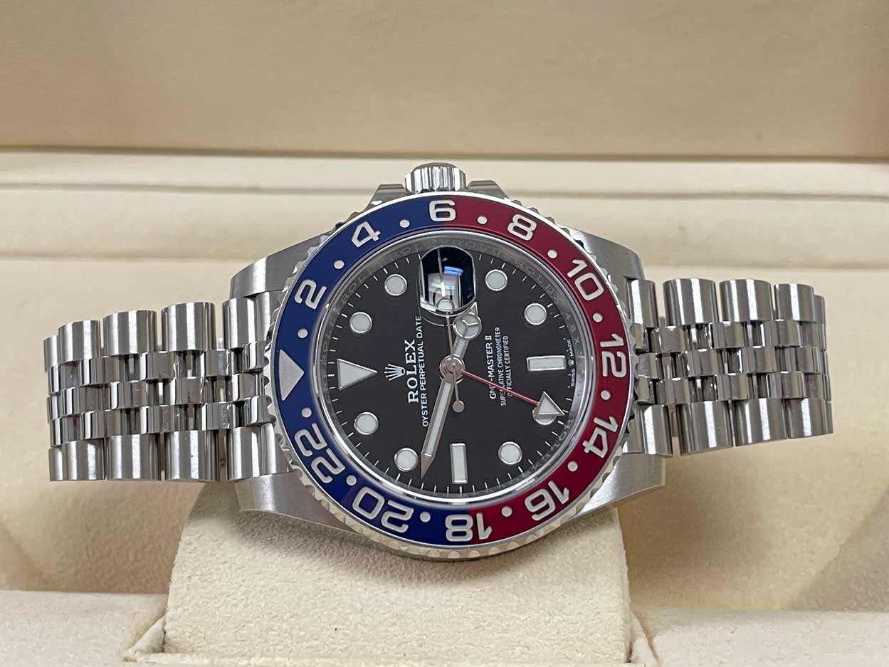 Rolex GMT-Master II Steel Pepsi