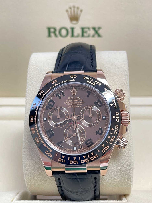 Rolex Daytona Everose Gold Chocolate