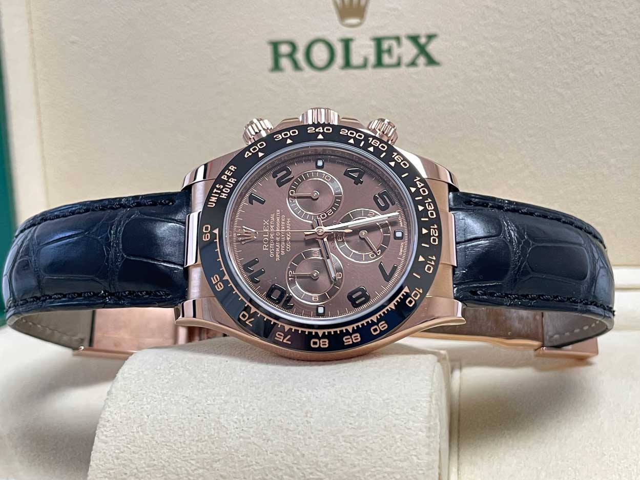 Rolex Daytona Everose Gold Chocolate