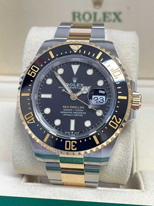 Rolex Steel and Yellow Gold Sea-Dweller 43mm