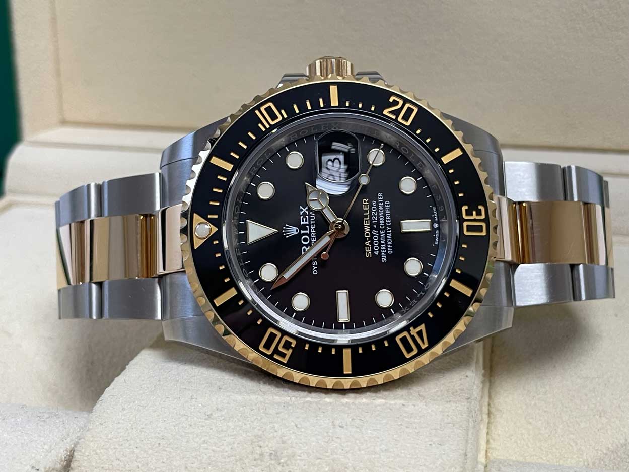Rolex Steel and Yellow Gold Sea-Dweller 43mm