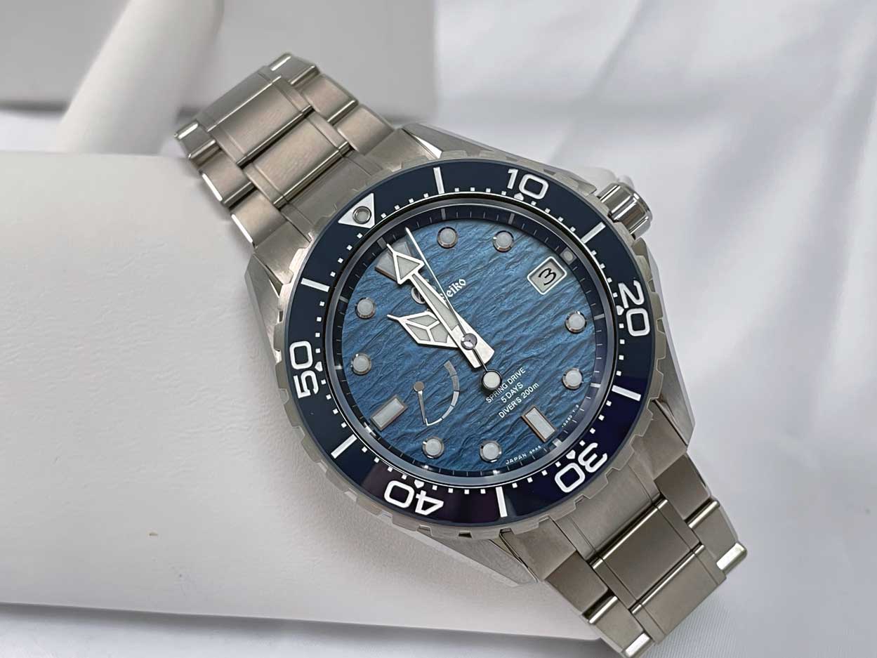 Grand Seiko Evolution 9 Spring Drive U.F.A. Ushio 300 Diver slga023