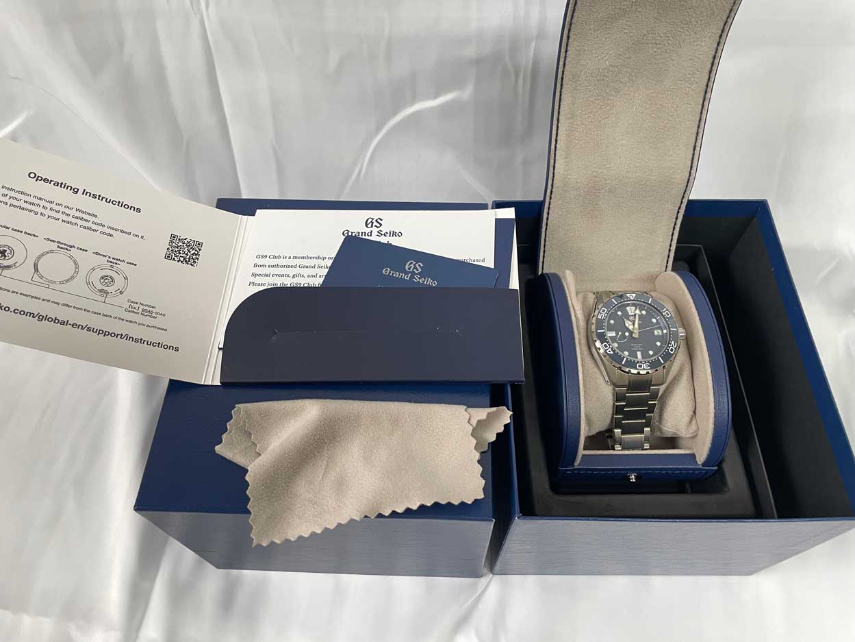 Grand Seiko Evolution 9 Spring Drive U.F.A. Ushio 300 Diver slga023