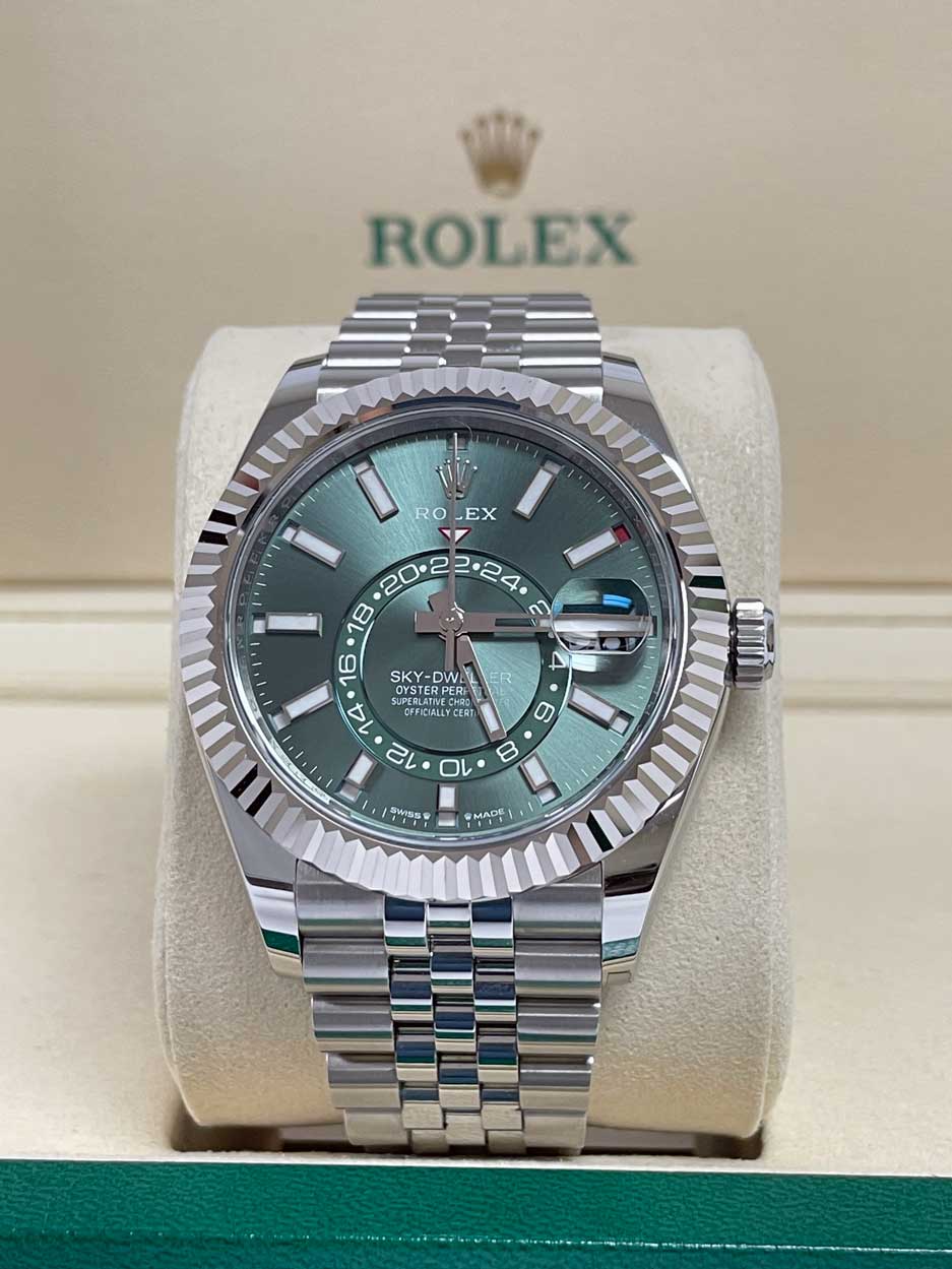 Rolex Sky-Dweller - Steel & White Gold - Jubilee