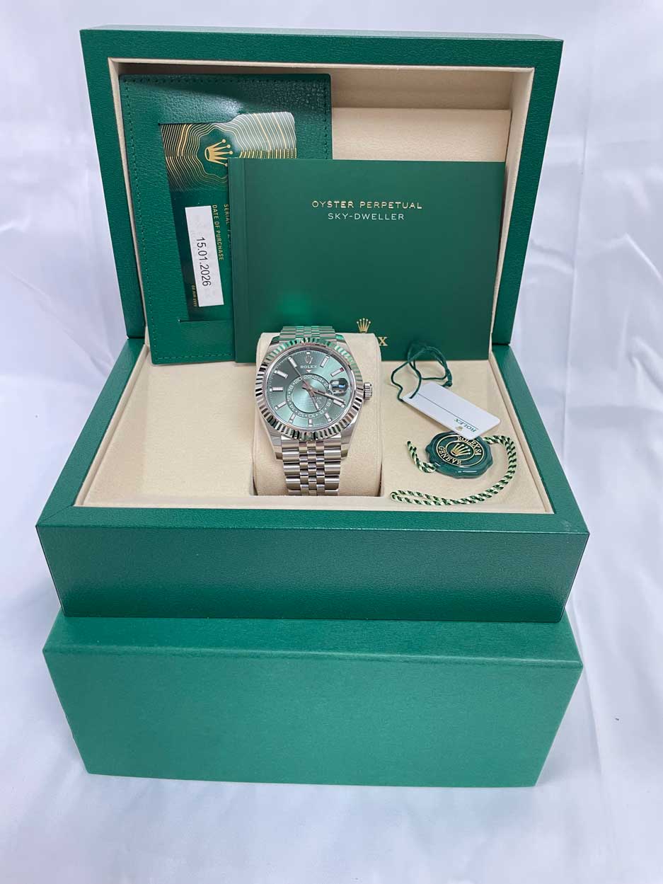 Rolex Sky-Dweller - Steel & White Gold - Jubilee