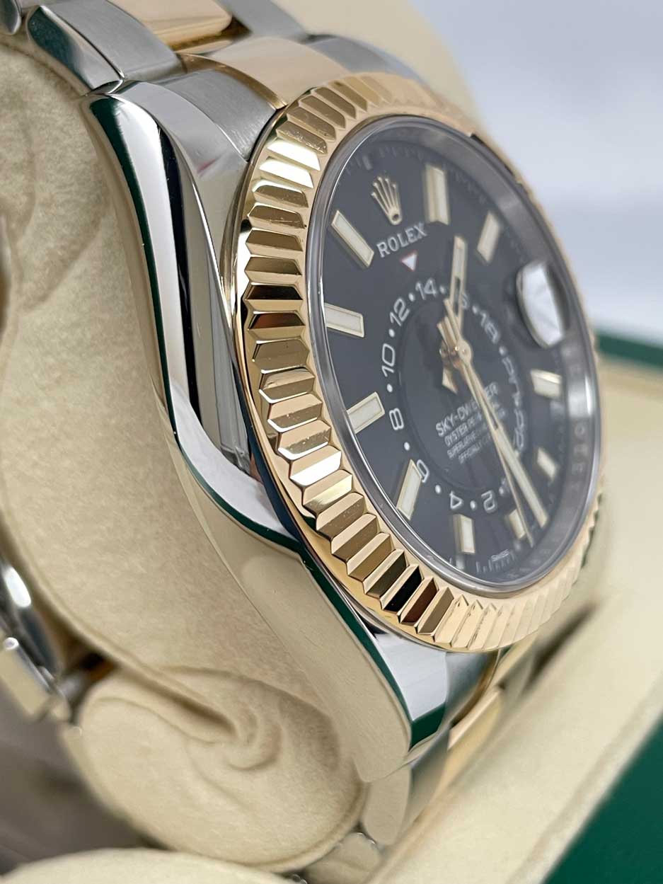 Rolex Sky-Dweller Stainless Steel and Yellow Gold