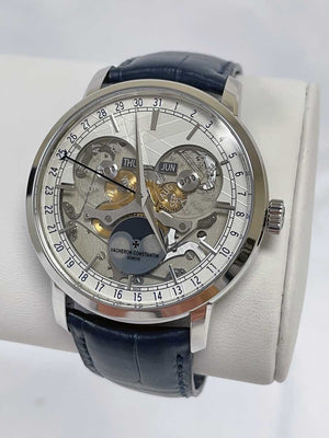 Vacheron Constantin 4020T/000P-H038 Traditionnelle Complete Calendar Openface Platinum Limited Edition