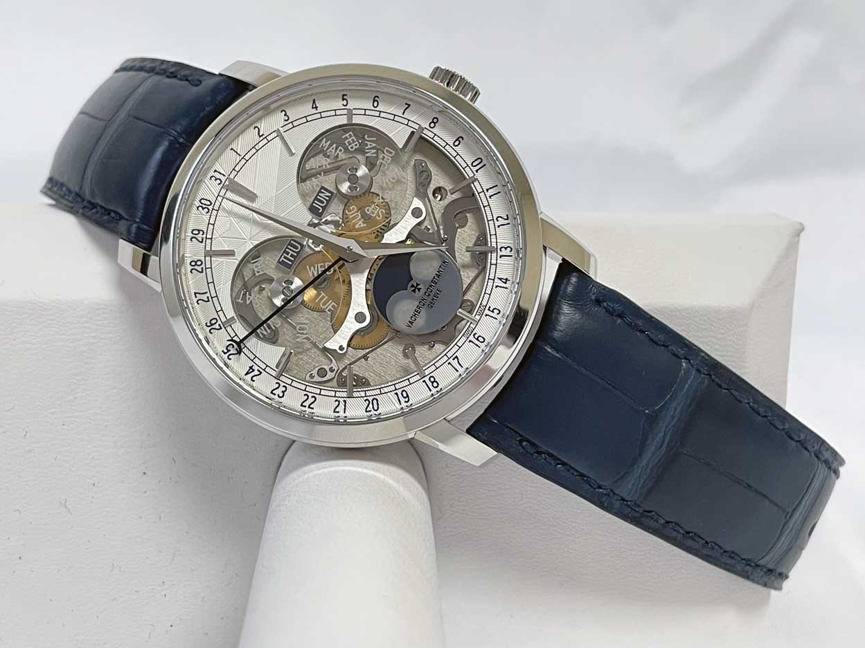 Vacheron Constantin 4020T/000P-H038 Traditionnelle Complete Calendar Openface Platinum Limited Edition