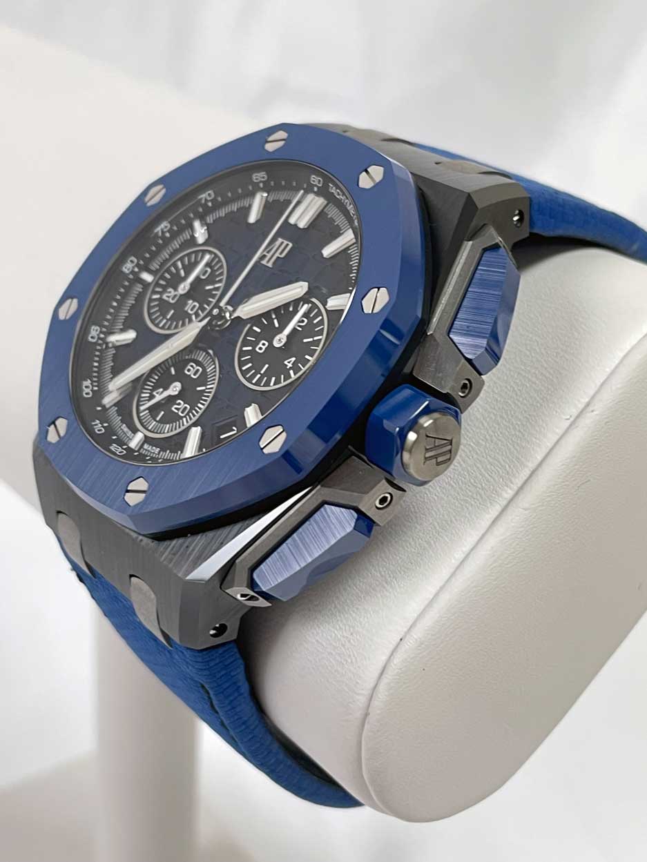 Audemars Piguet Royal Oak Offshore Chronograph 44mm Blue Ceramic