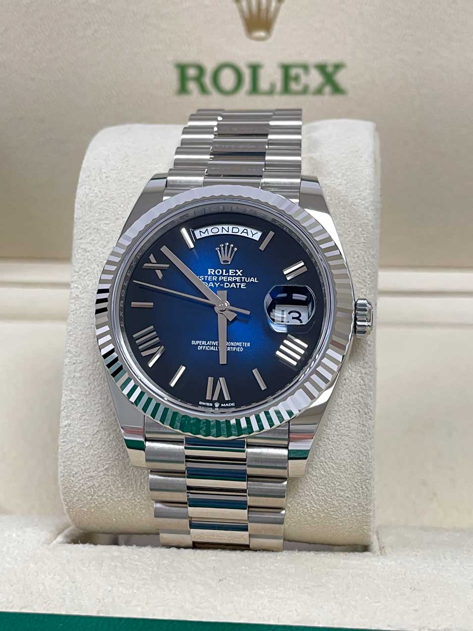 Rolex Day-Date 40 White Gold