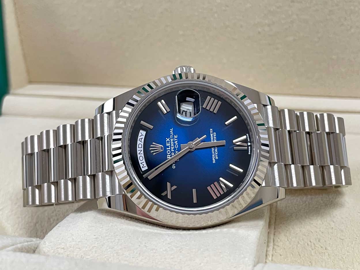 Rolex Day-Date 40 White Gold