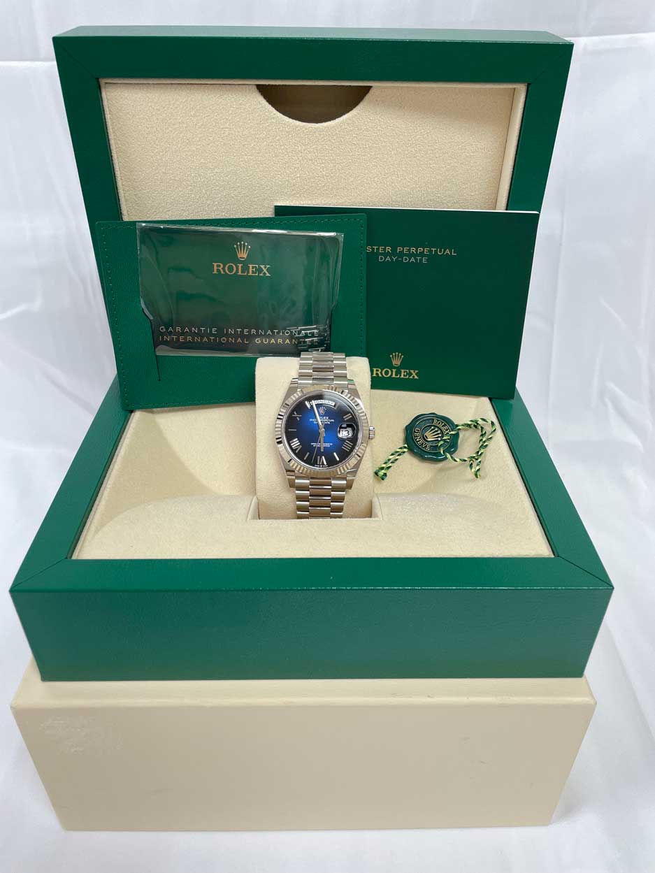 Rolex Day-Date 40 White Gold