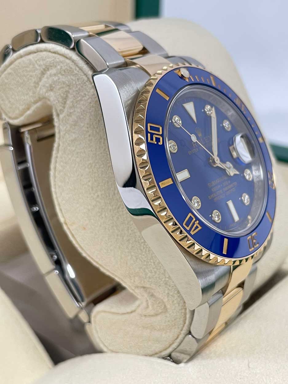 Rolex Submariner Date 40 SS/18k 116613LB Diamond