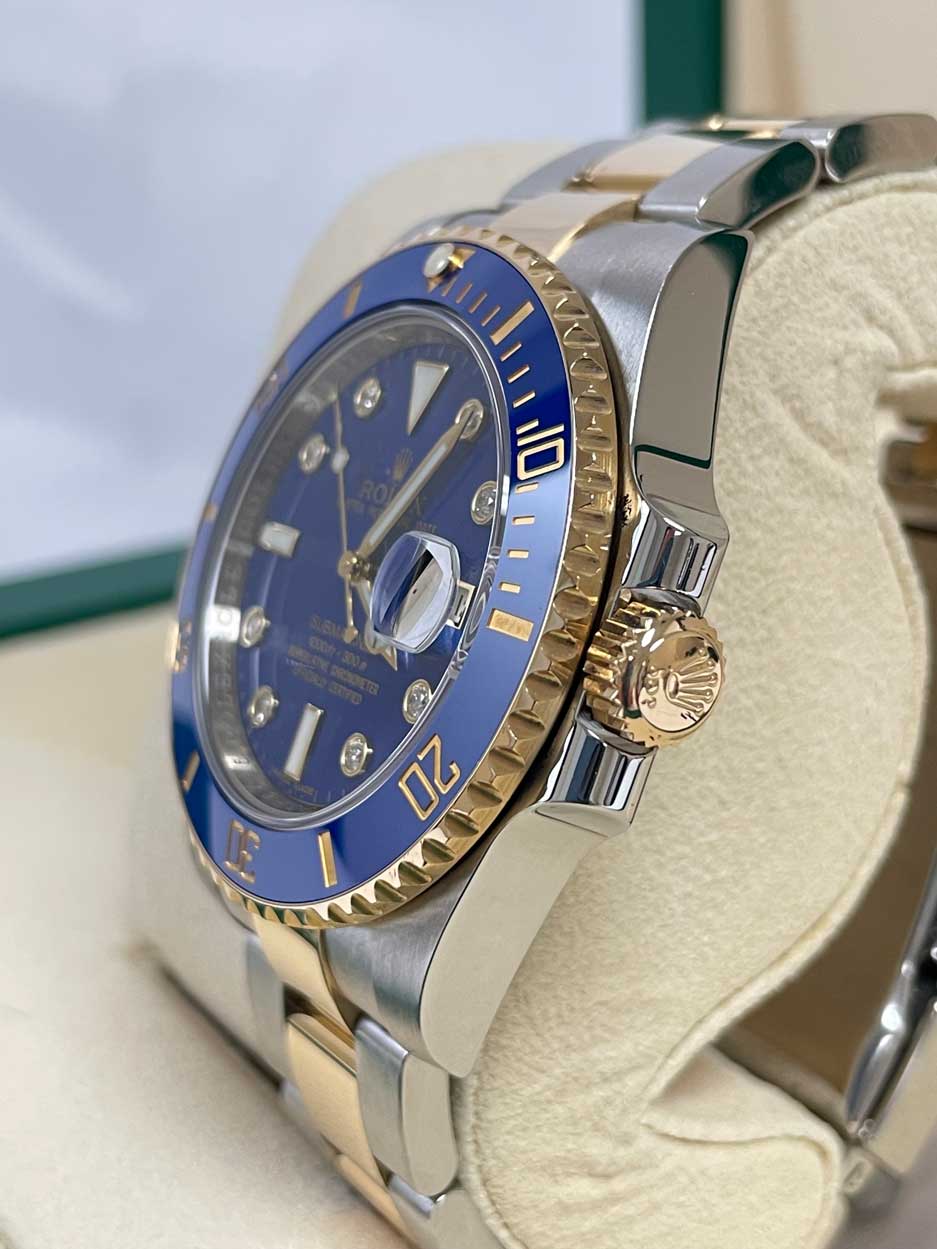 Rolex Submariner Date 40 SS/18k 116613LB Diamond