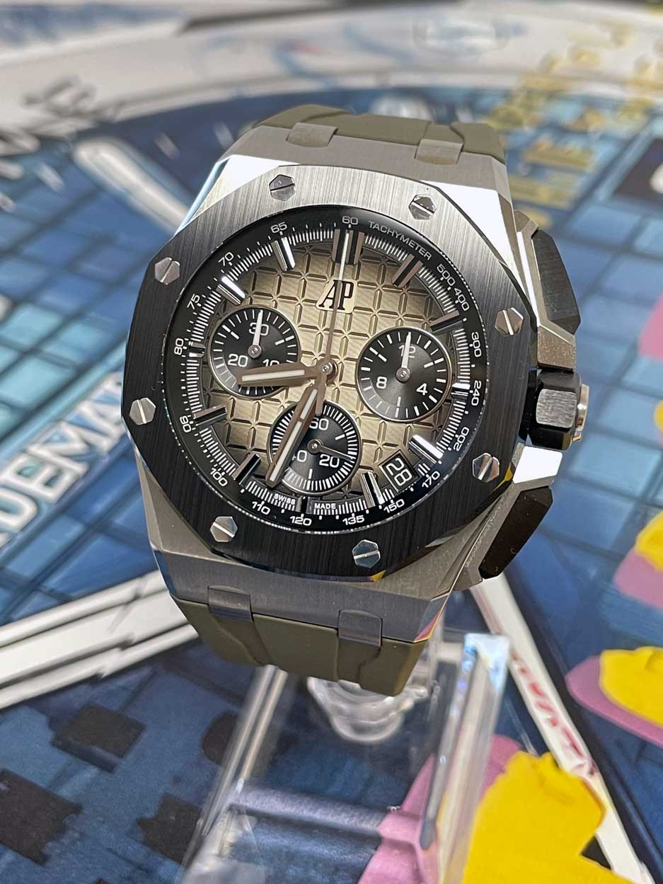 Audemars Piguet Royal Oak Offshore Chronograph 43mm Taupe