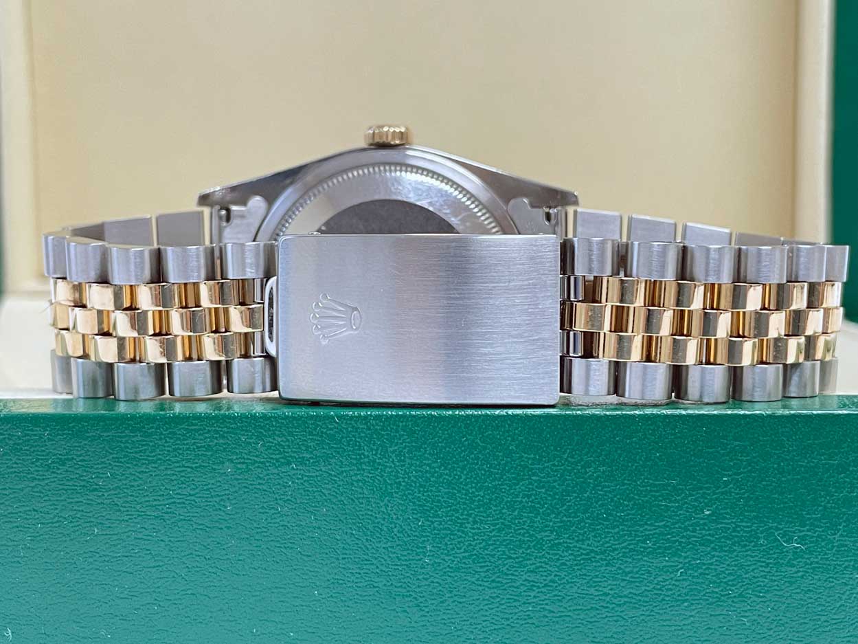 Rolex Datejust 36mm - Steel and Gold Yellow Gold - Fluted Bezel - Jubilee