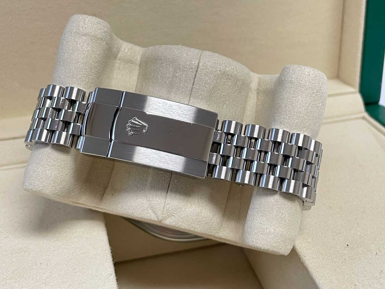 Rolex Datejust 41mm Steel and White Gold - Fluted Bezel - Jubilee