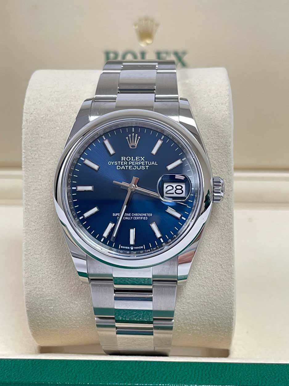 Rolex Datejust 36mm - Steel - Domed Bezel Oyster