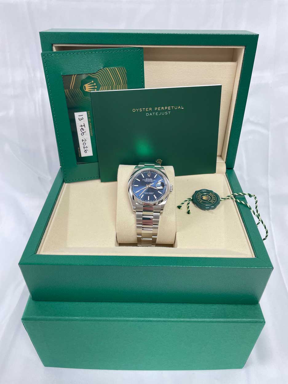 Rolex Datejust 36mm - Steel - Domed Bezel Oyster