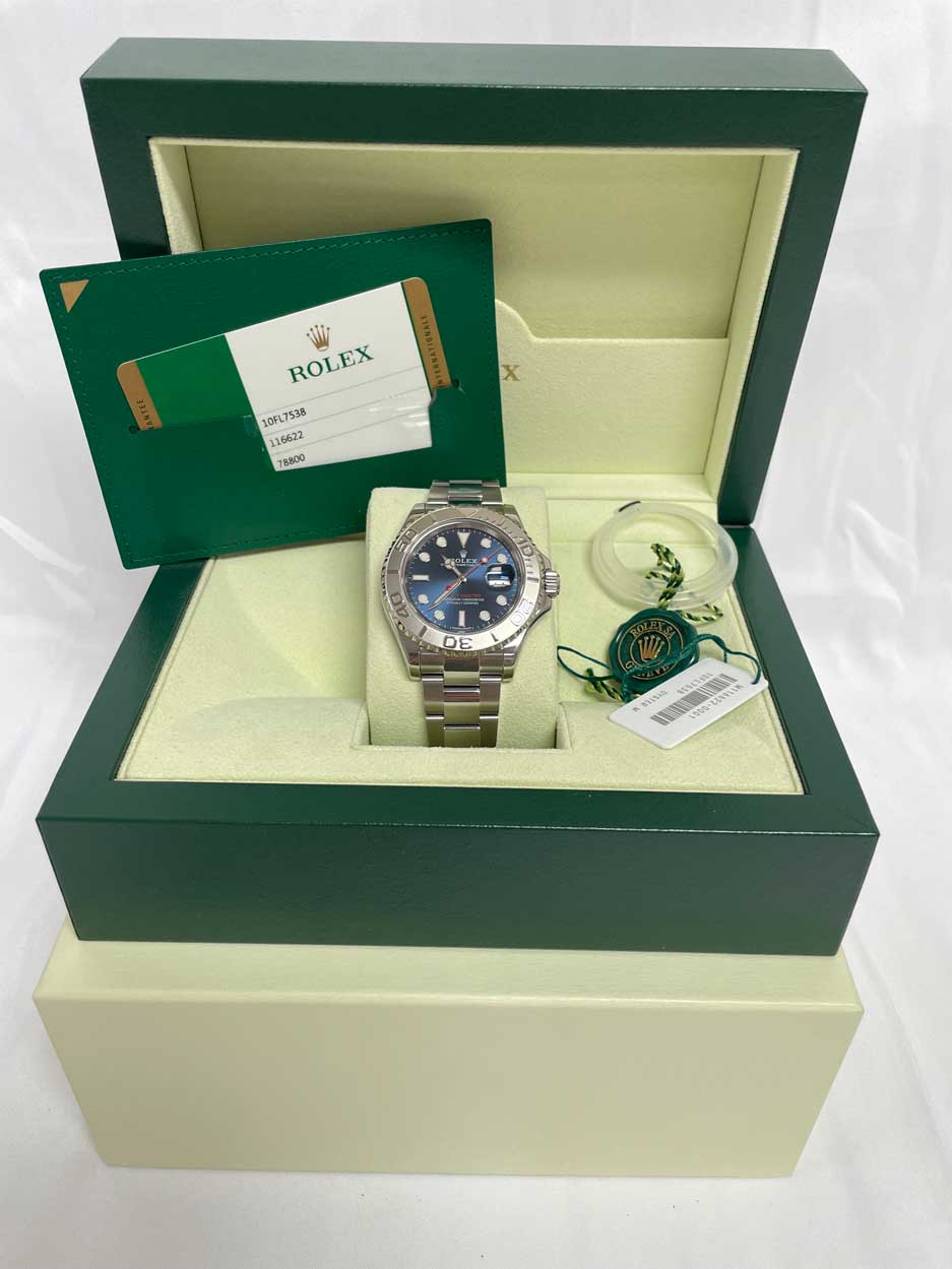 Rolex Yacht-Master Steel and Platinum