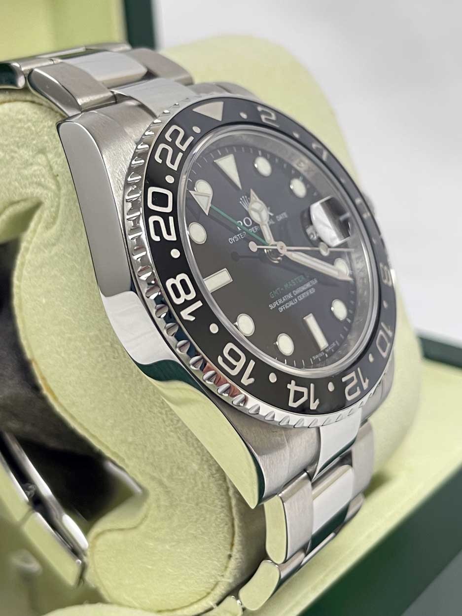 Rolex GMT-Master II Steel Green Arrow