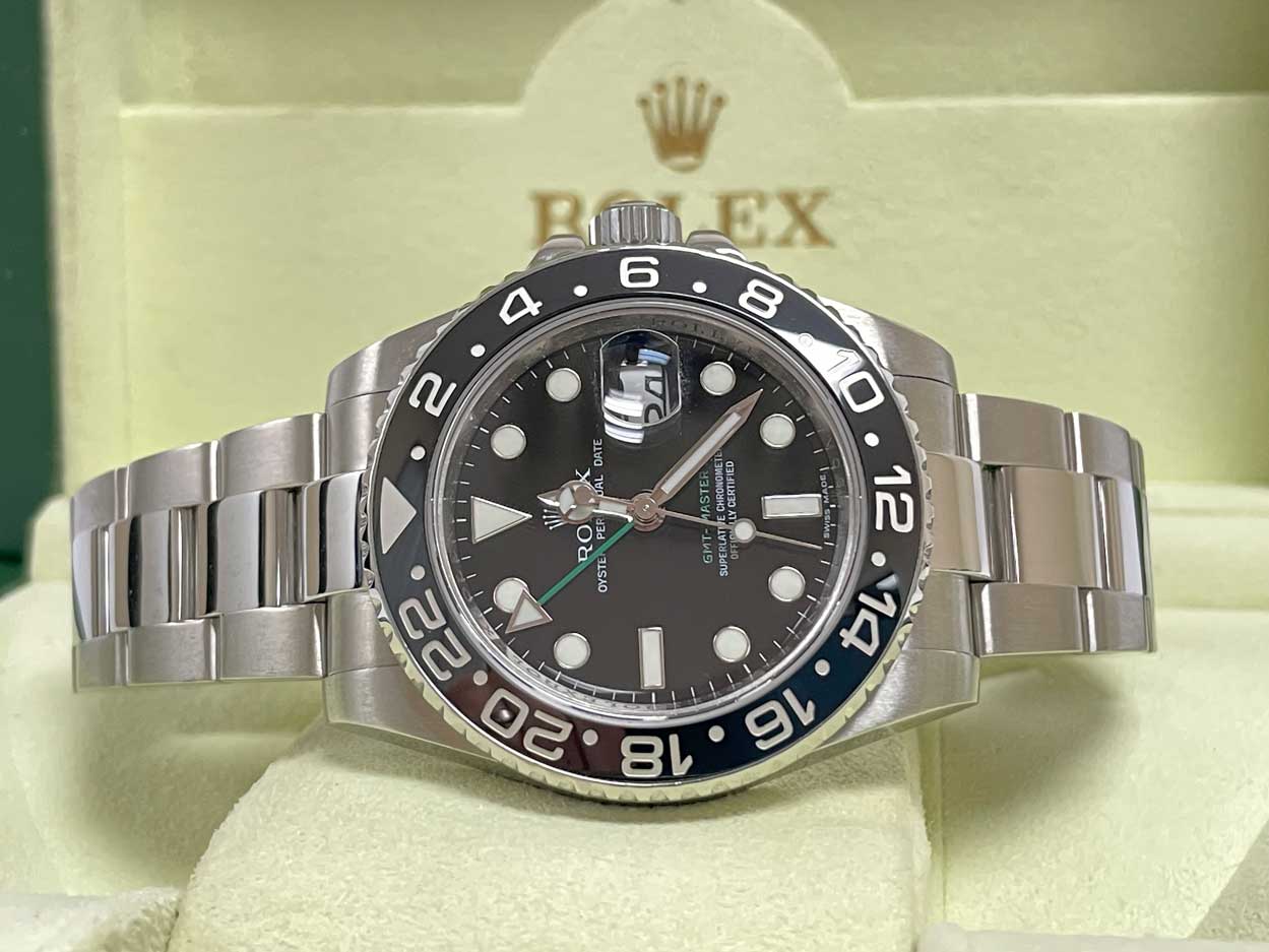 Rolex GMT-Master II Steel Green Arrow