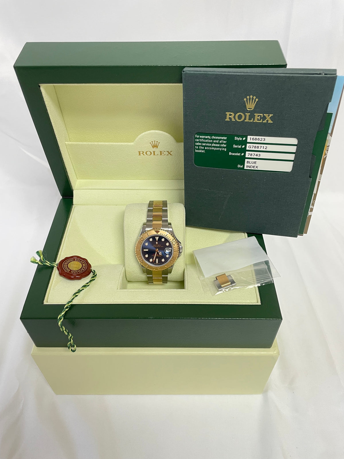 Rolex Yacht-Master Steel and Yellow Gold 35mm