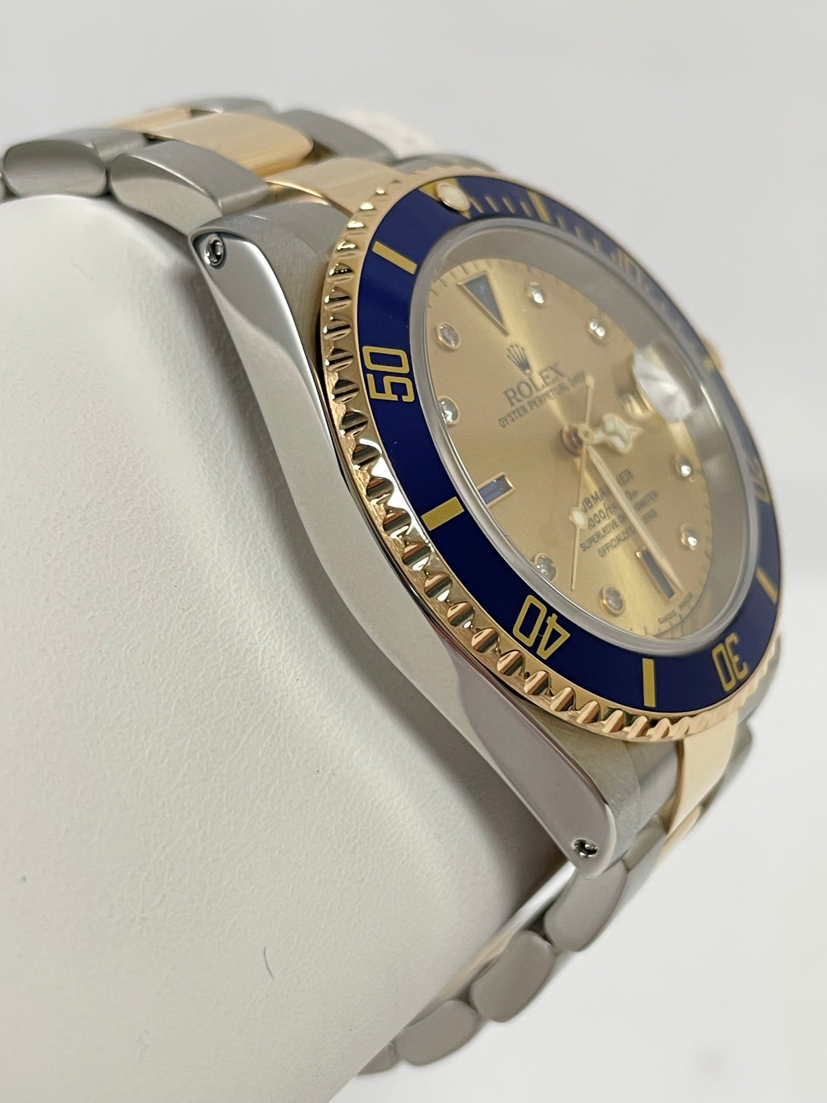 Rolex Submariner Date 40 SS/18k Serti