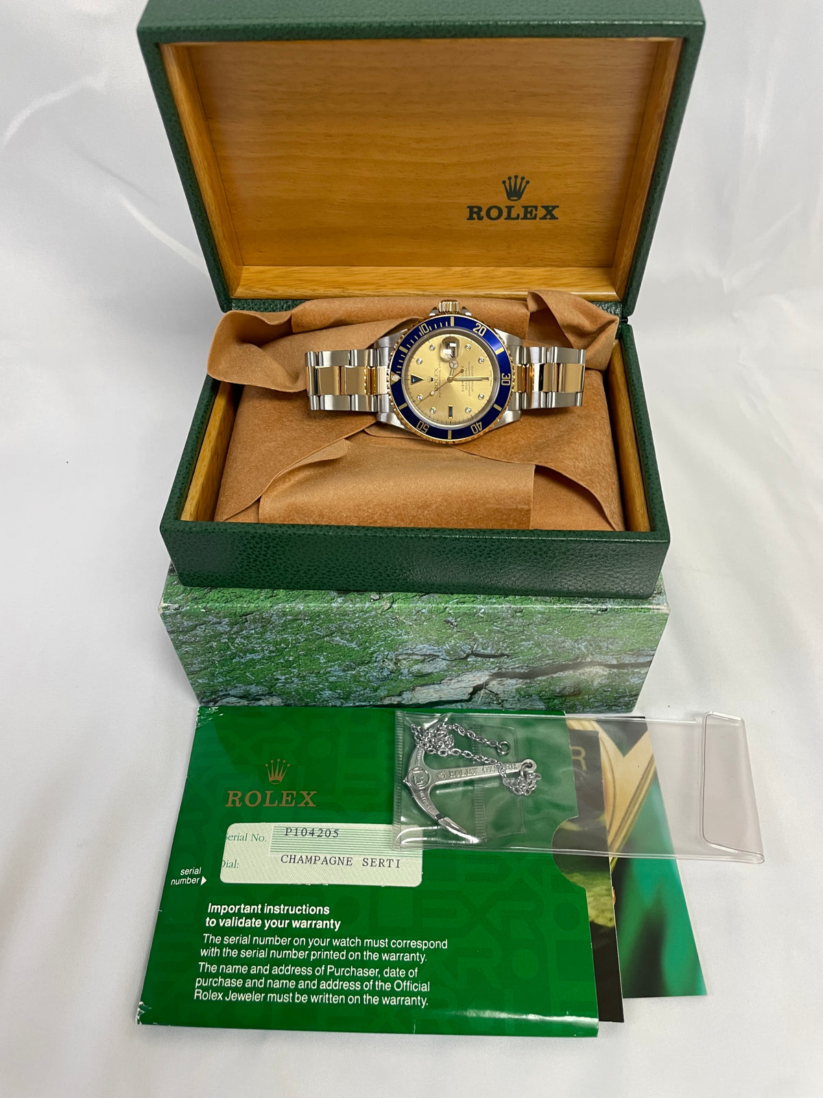 Rolex Submariner Date 40 SS/18k Serti