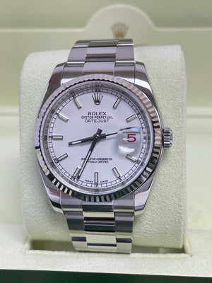 Rolex Datejust 36mm - Steel Fluted Bezel - Jubilee Bracelet