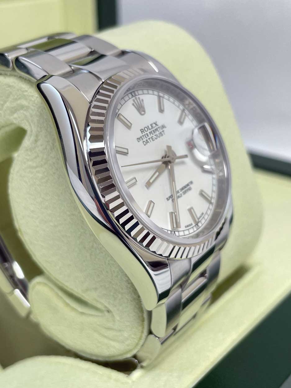 Rolex Datejust 36mm - Steel Fluted Bezel - Jubilee Bracelet