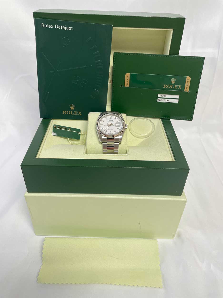 Rolex Datejust 36mm - Steel Fluted Bezel - Jubilee Bracelet