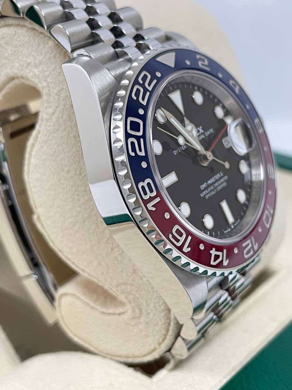 Rolex GMT-Master II Steel Pepsi