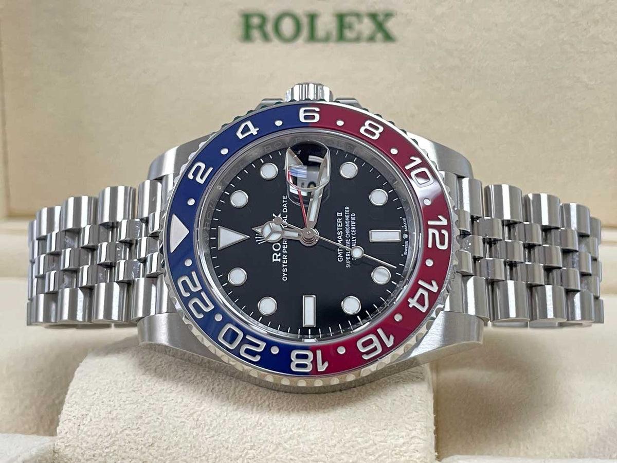 Rolex GMT-Master II Steel Pepsi