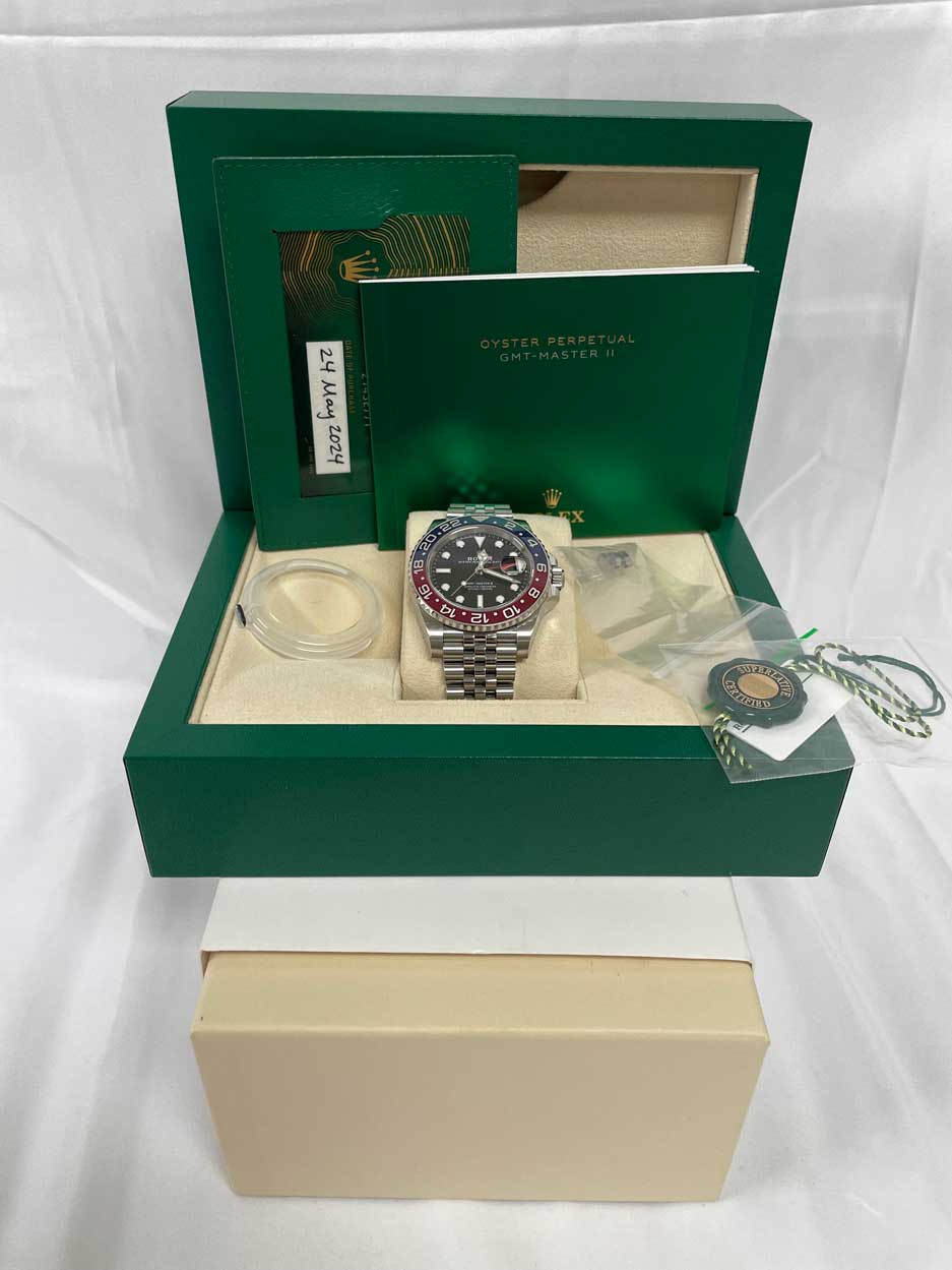 Rolex GMT-Master II Steel Pepsi