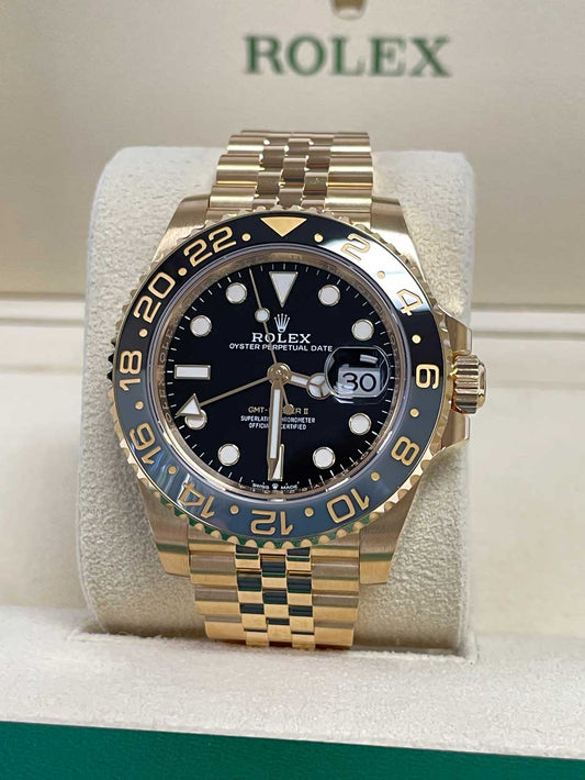 Rolex GMT Master II Yellow Gold Zombie