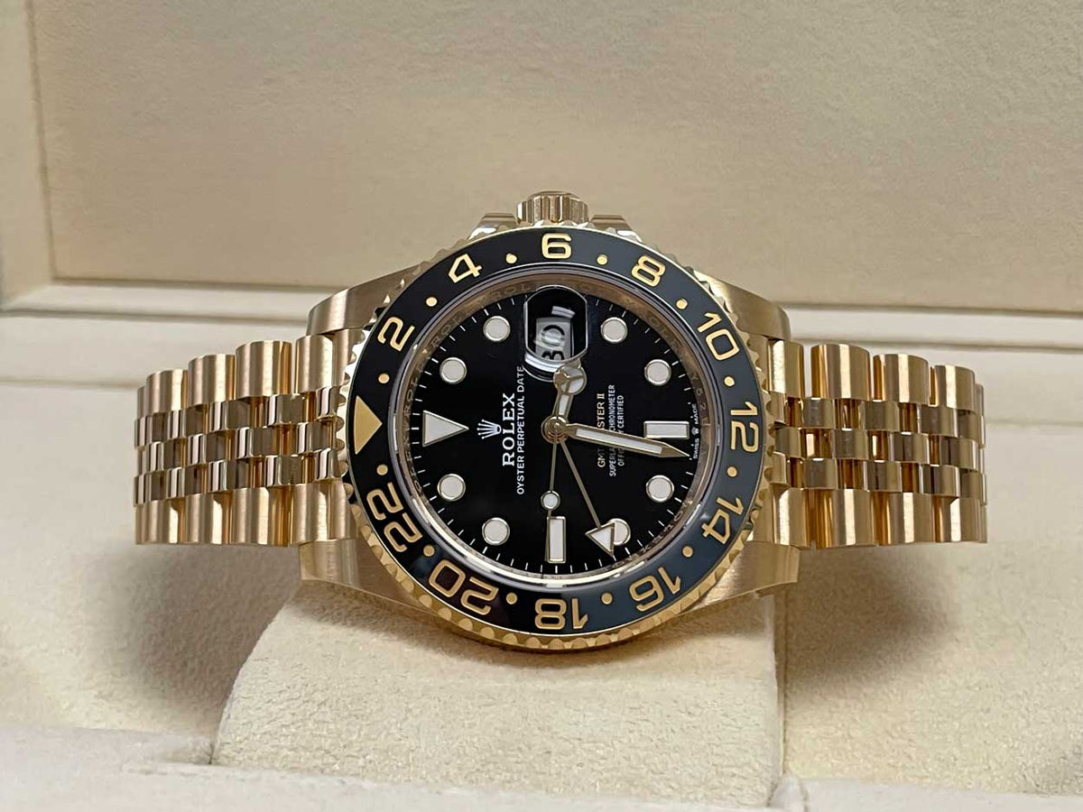 Rolex GMT Master II Yellow Gold Zombie