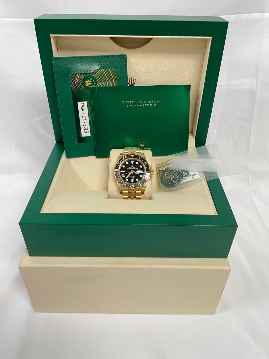 Rolex GMT Master II Yellow Gold Zombie