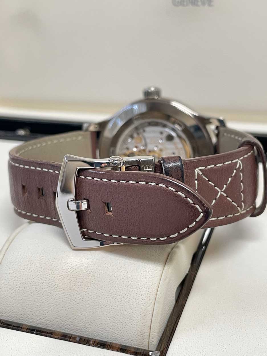Patek Philippe Complications Pilot 5524g White Gold Travel Time Blue