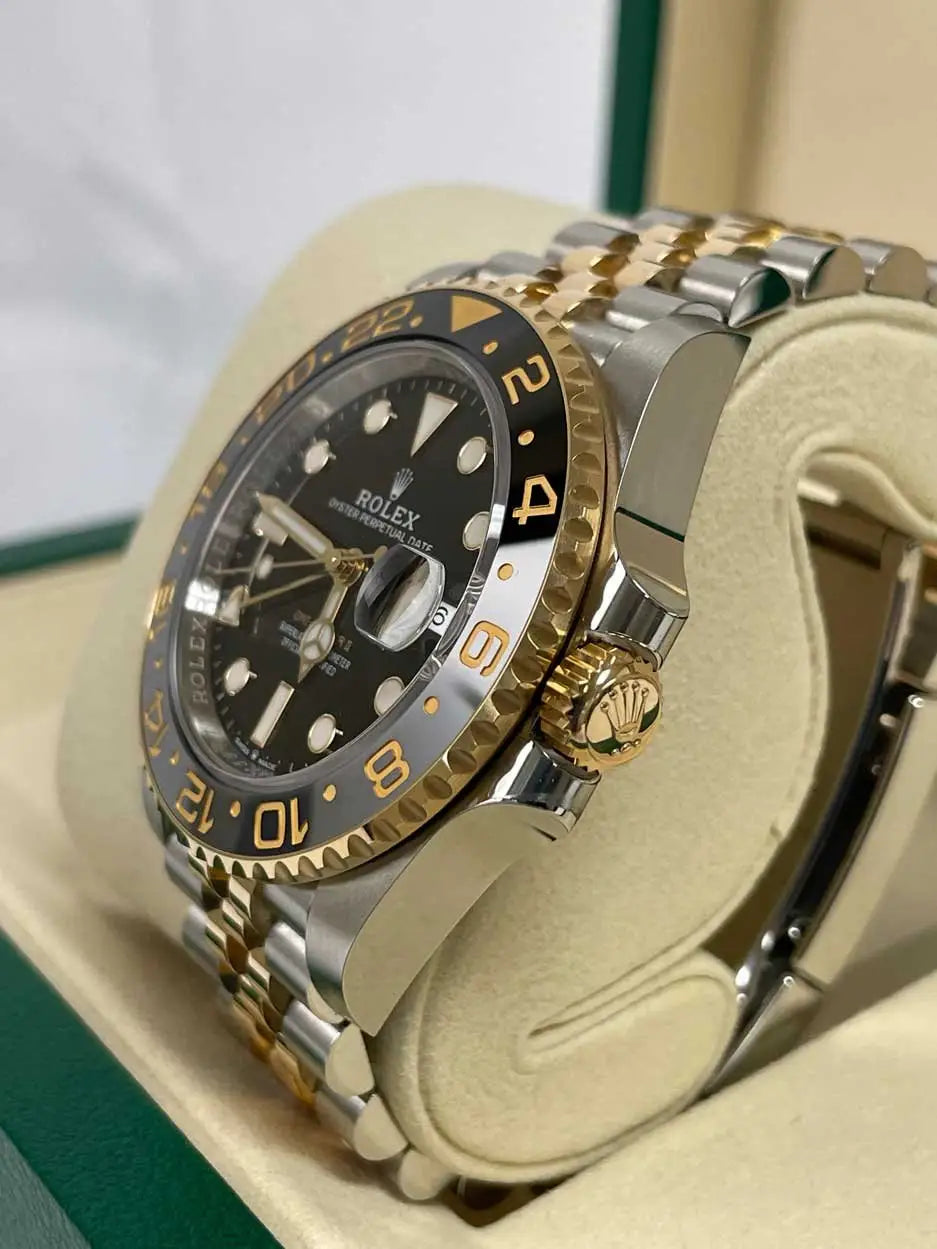 Rolex GMT Master II Steel and Yellow Gold