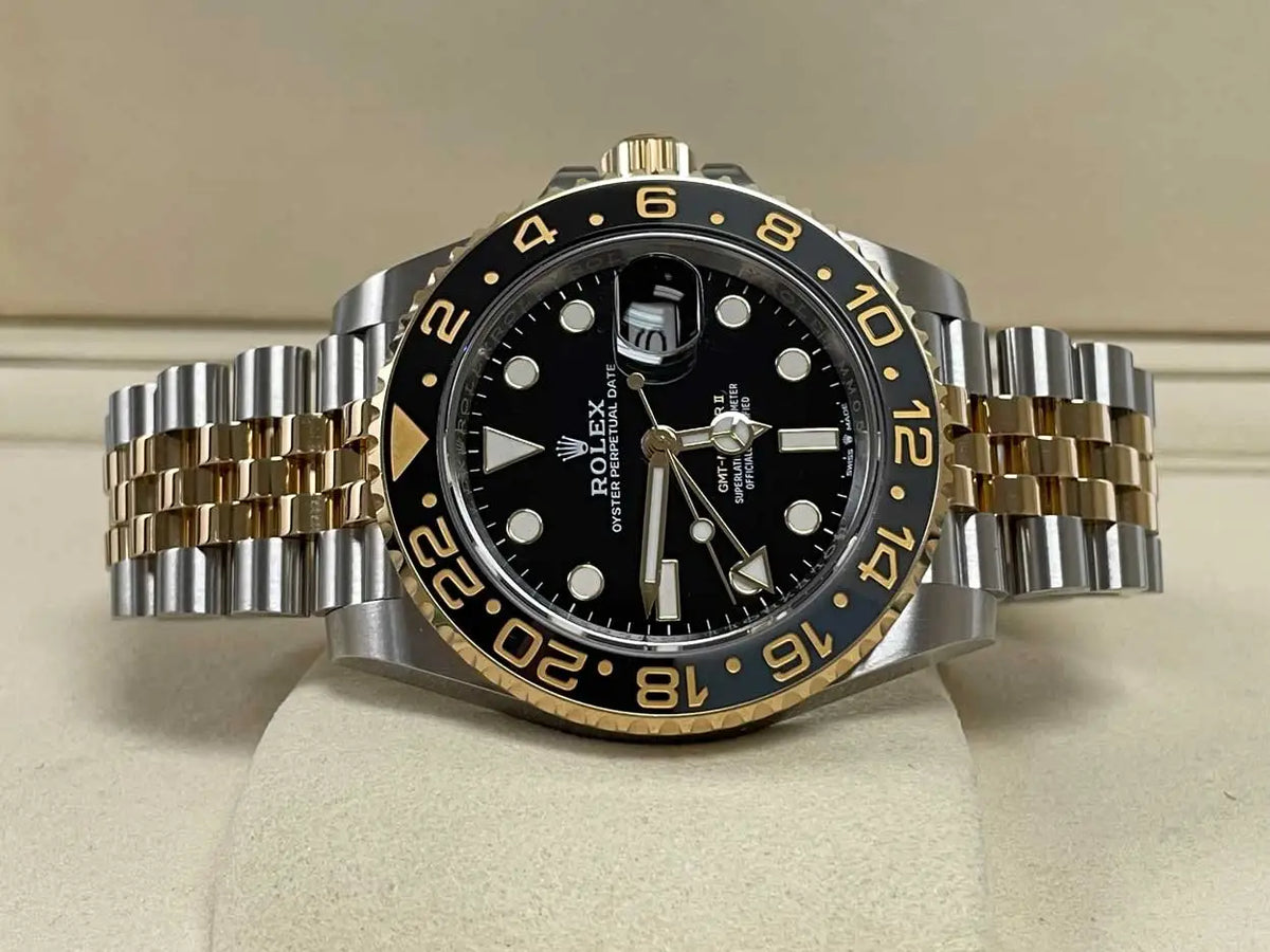 Rolex GMT Master II Steel and Yellow Gold