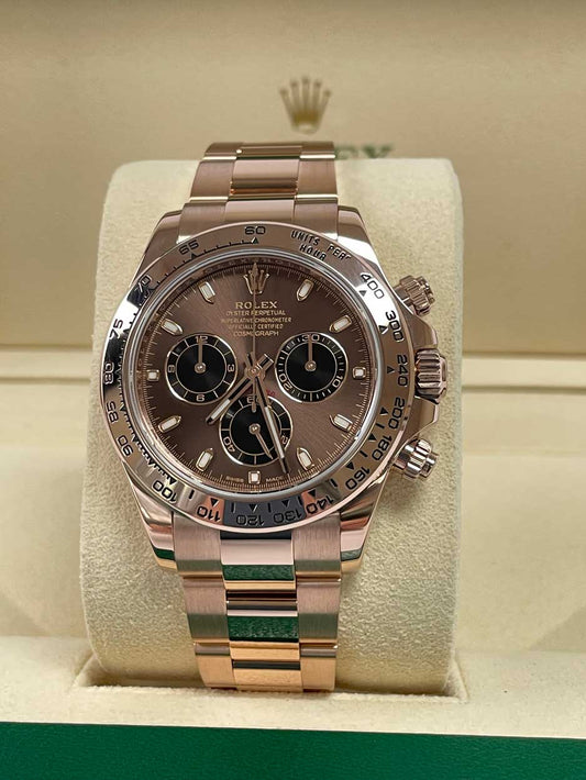Rolex Daytona Everose Gold - Bracelet Chocolate