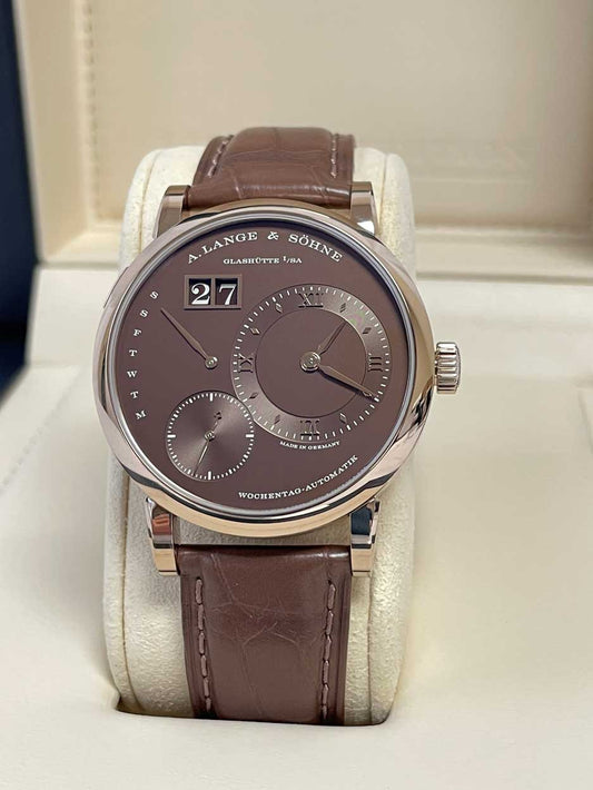 A. Lange & Sohne Lange 1 Daymatic Honeygold Limited Edition 320.050