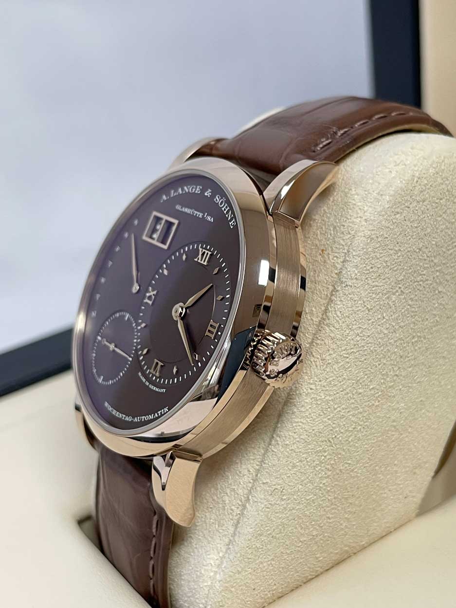 A. Lange & Sohne Lange 1 Daymatic Honeygold Limited Edition 320.050