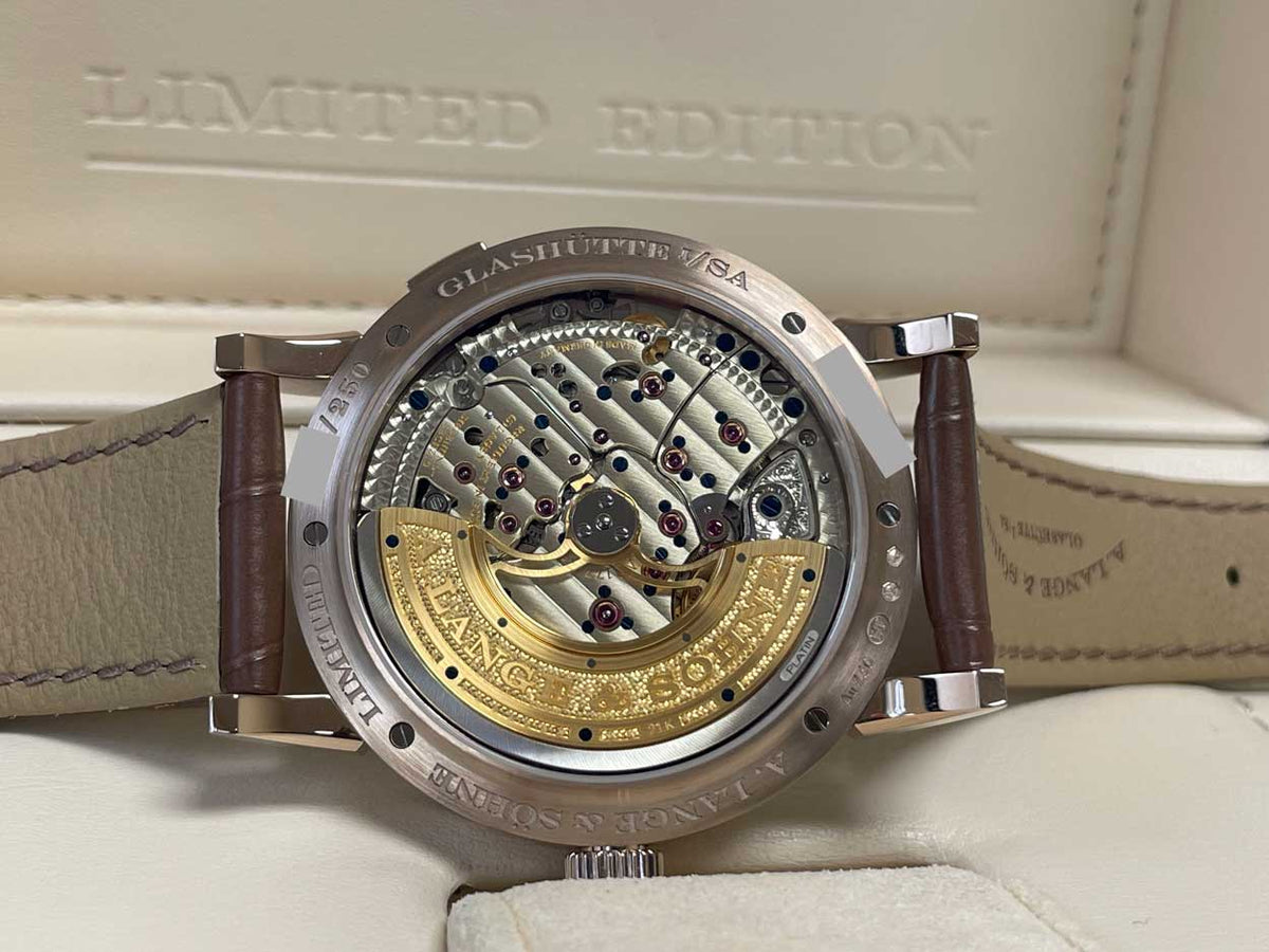 A. Lange & Sohne Lange 1 Daymatic Honeygold Limited Edition 320.050