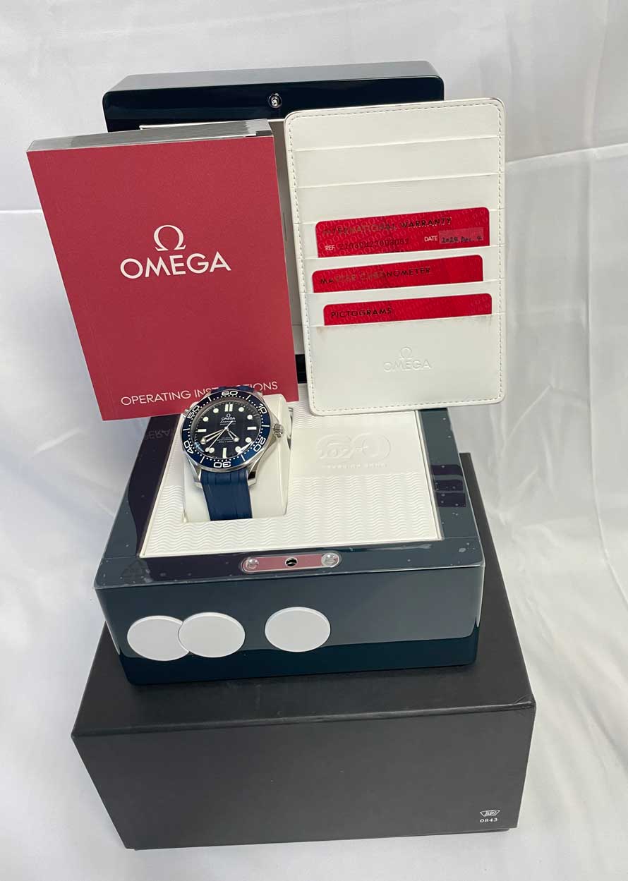 Omega Diver 300m Co-Axial Chronometer 42mm James Bond