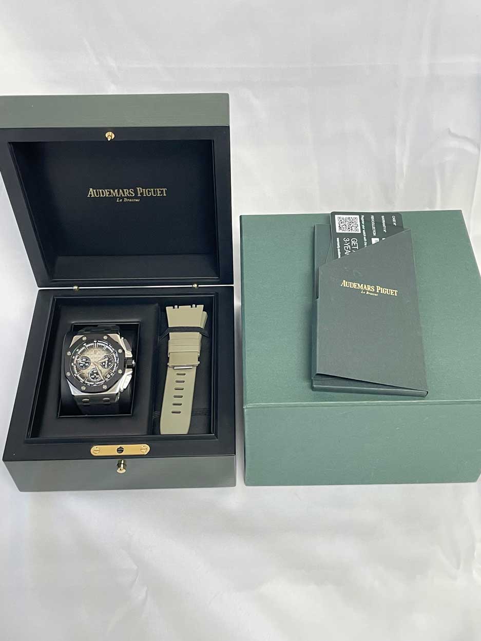 Audemars Piguet Royal Oak Offshore Chronograph 43mm Taupe