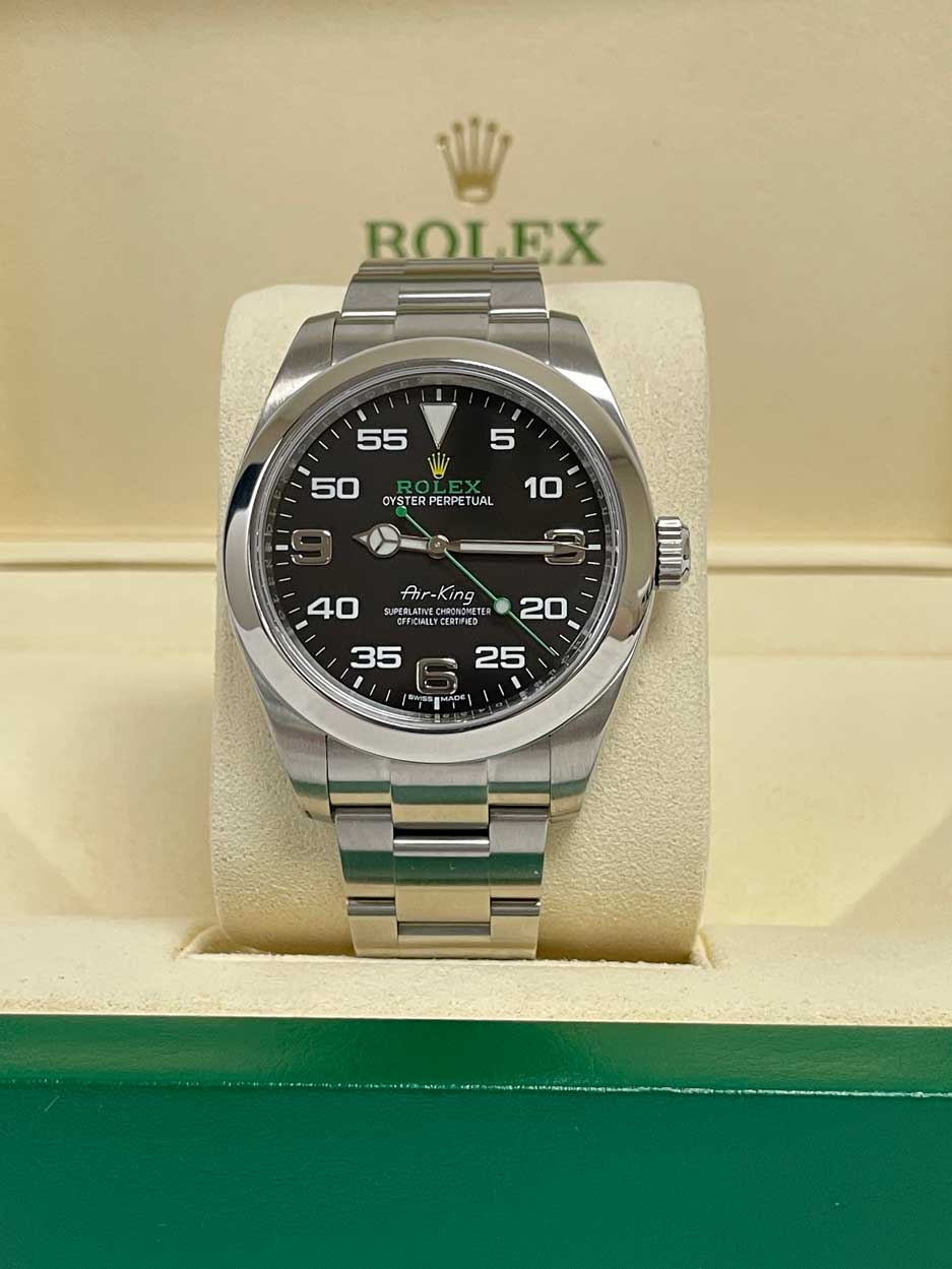 Rolex Air King Domed Bezel