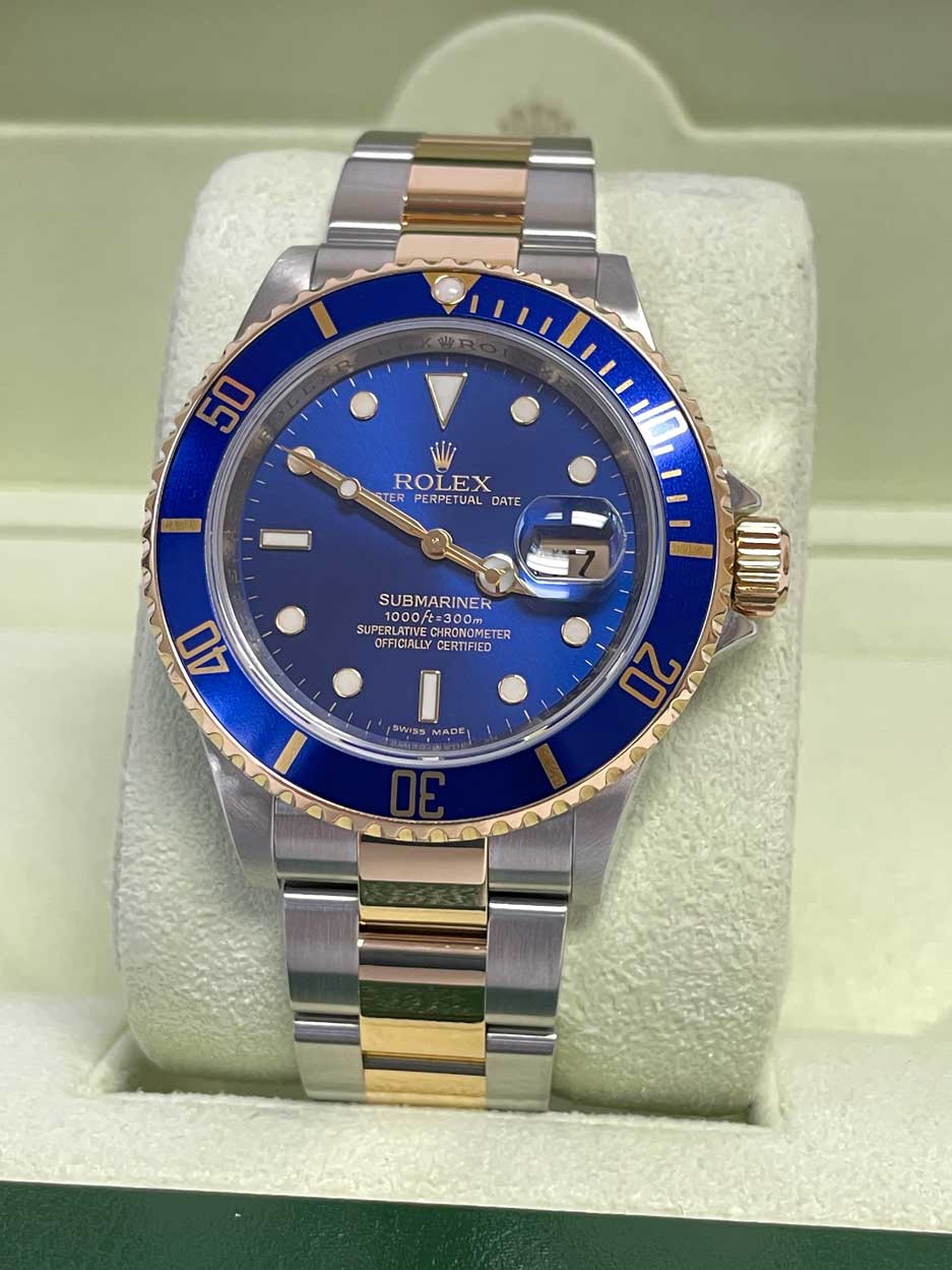 Rolex Submariner Date 40 SS/18k 16613LB